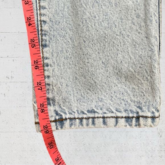 Revice Button Fly Acid Wash High Rise Ex Boyfriend Jean Size 25] - Picture 11 of 11